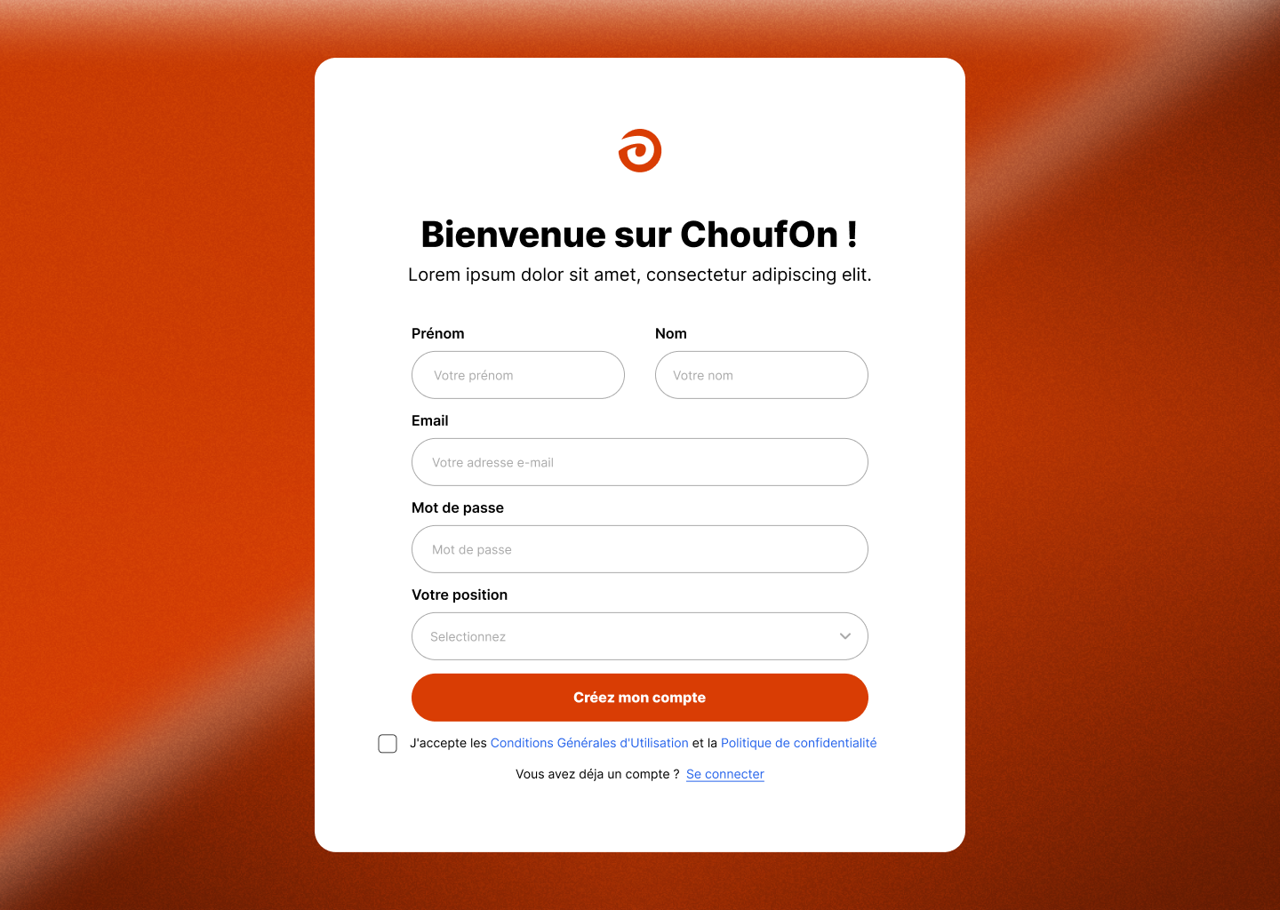 Choufon — desktop 4