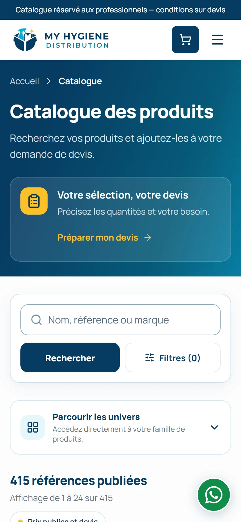 MYHD France — mobile 2